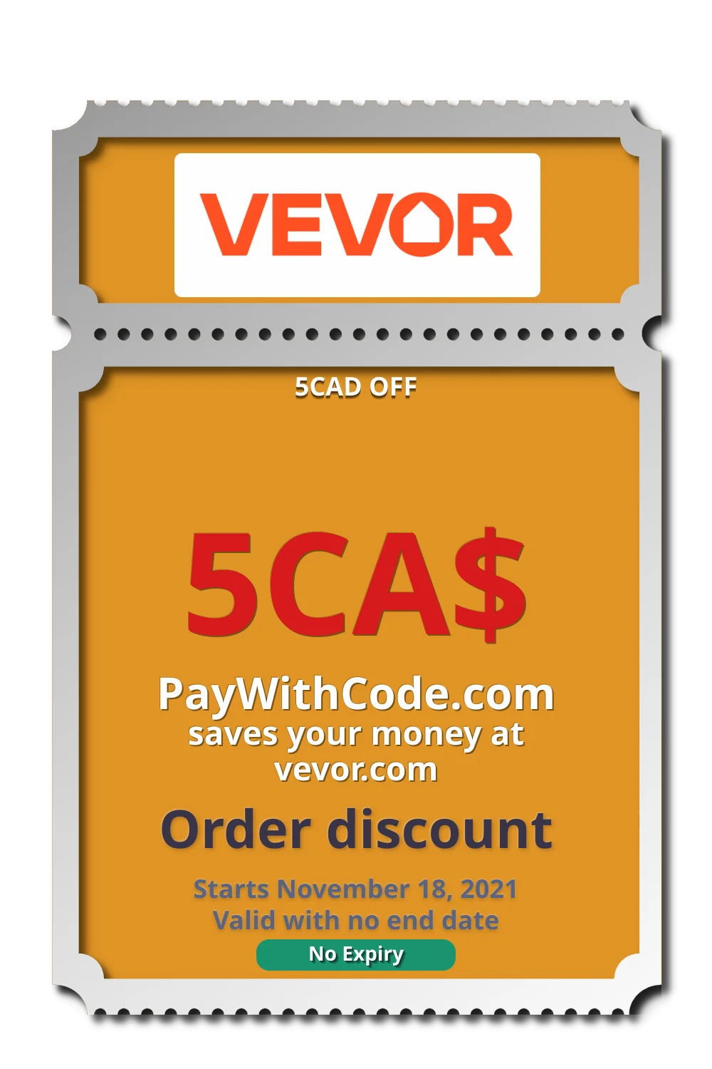 5CAD OFF at Vevor