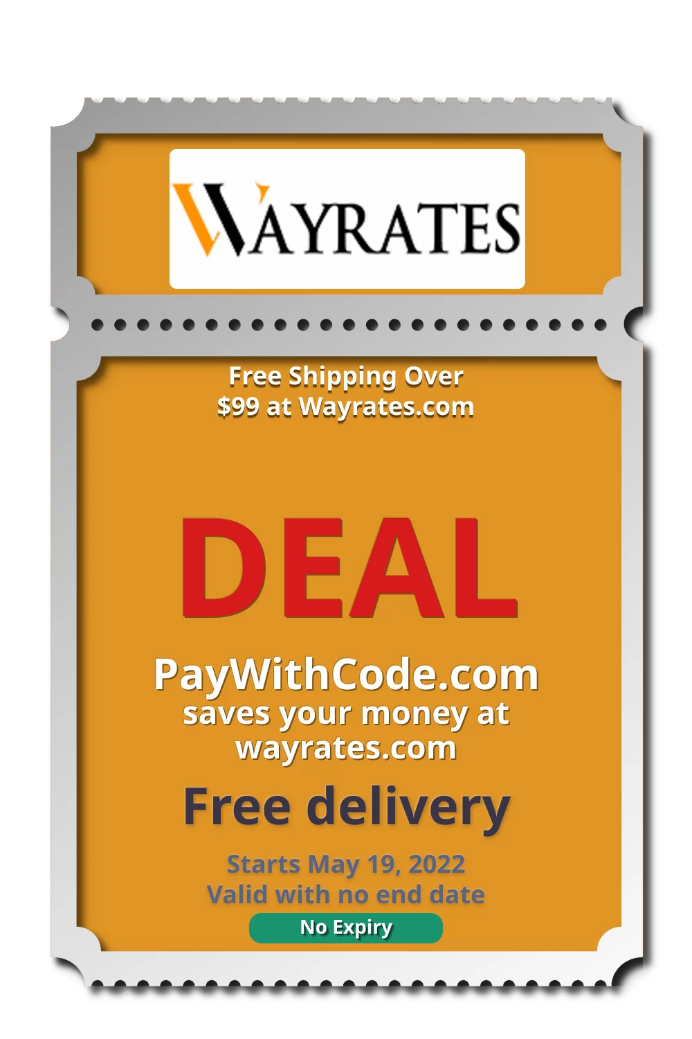 Free Shipping Over $99 at Wayrates.com at Wayrates