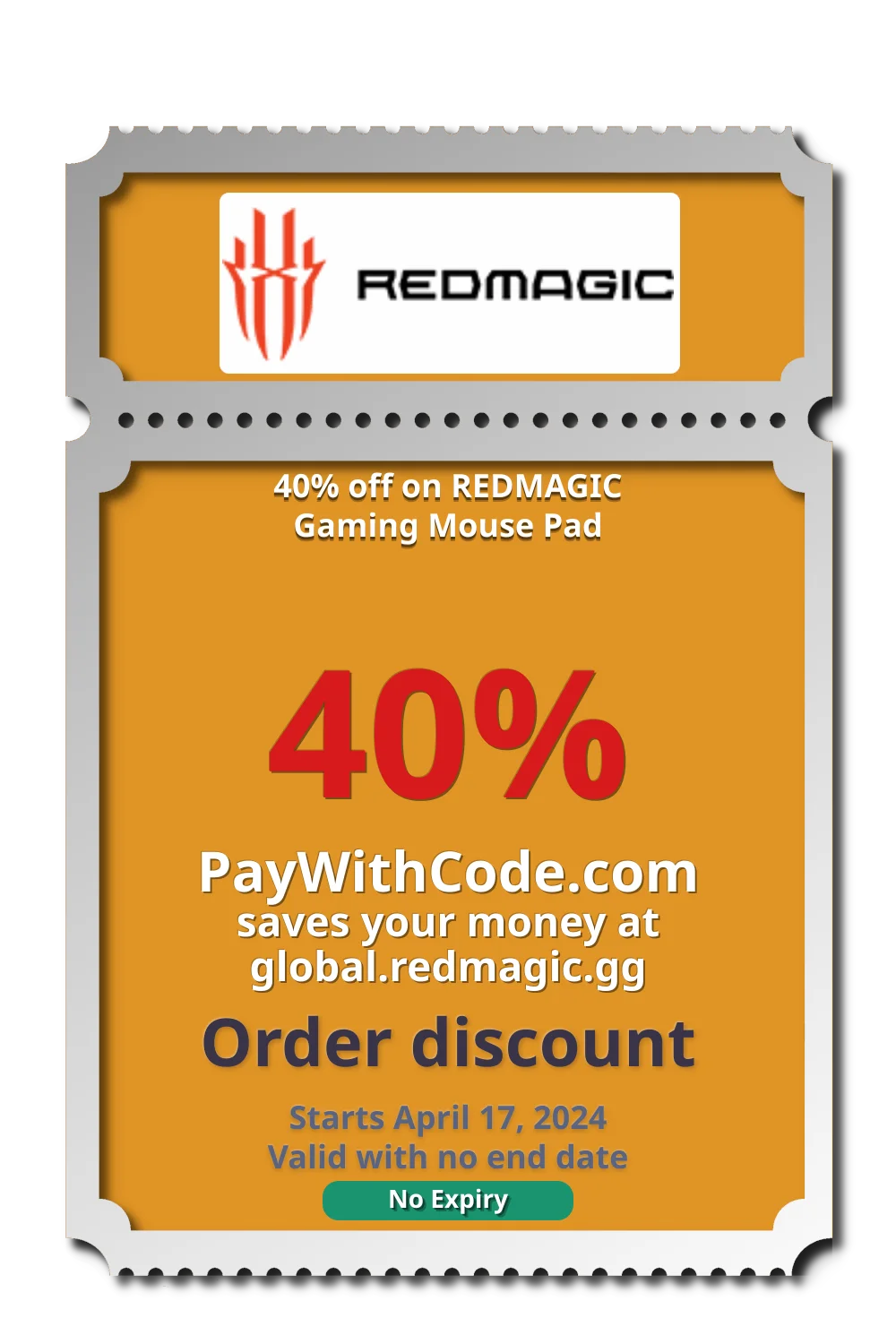 40% off on REDMAGIC Gaming Mouse Pad at Redmagic