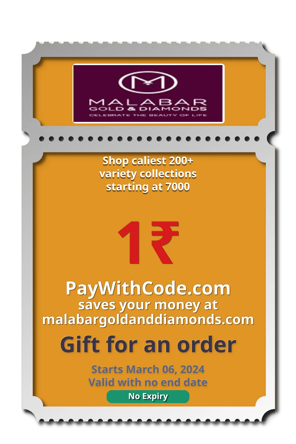 Shop caliest 200+ variety collections starting at 7000 at Malabar