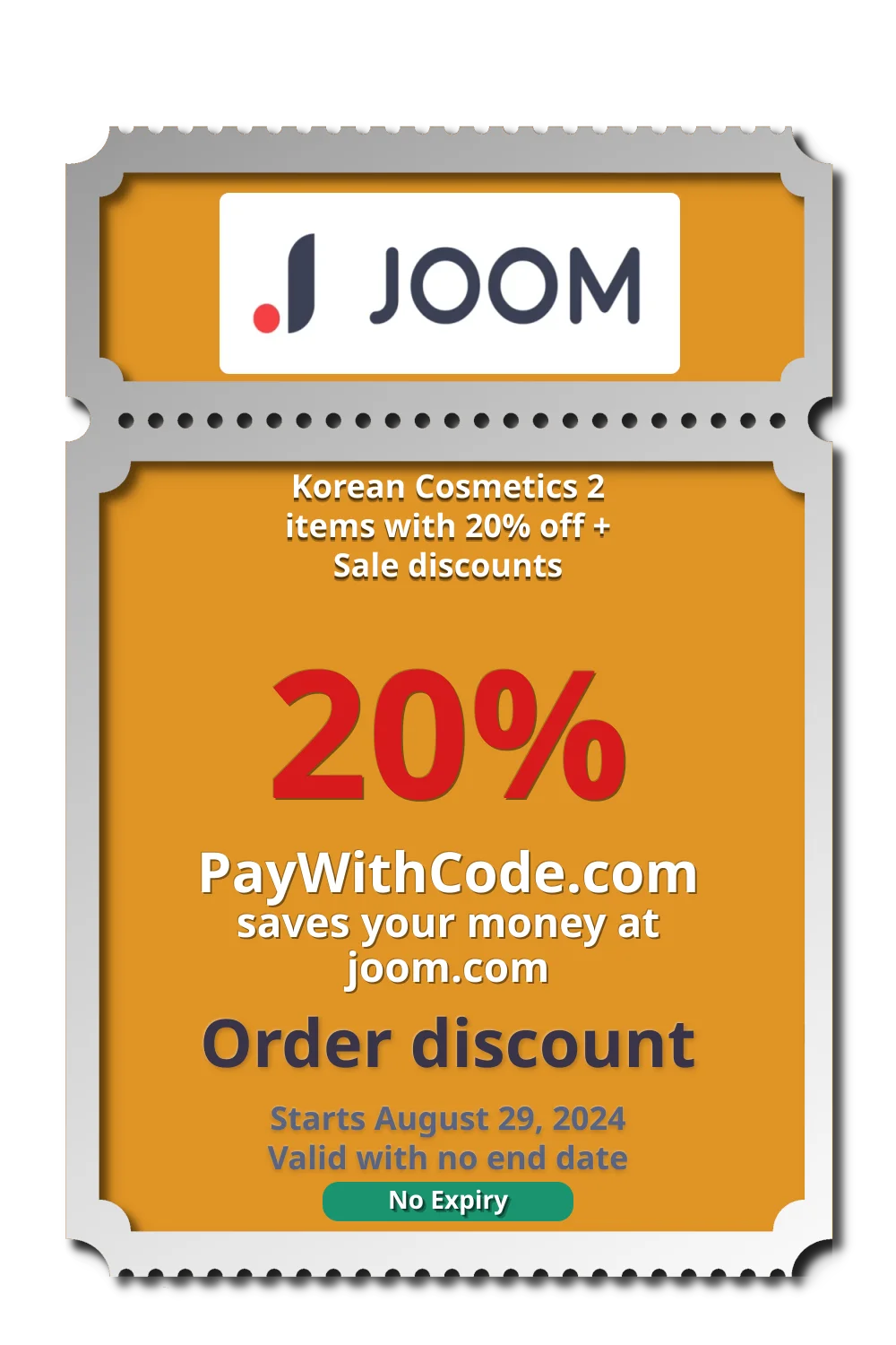Korean Cosmetics 2 items with 20% off + Sale discounts at Joom