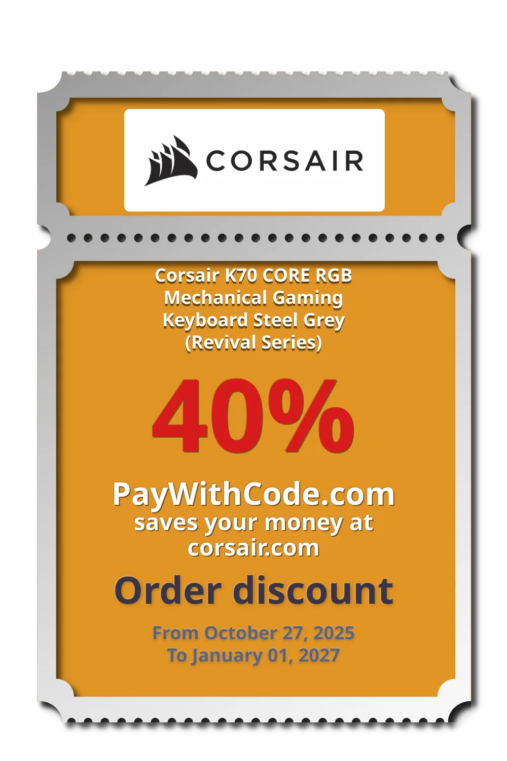 Corsair K70 CORE RGB Mechanical Gaming Keyboard Steel Grey (Revival Series) at Corsair