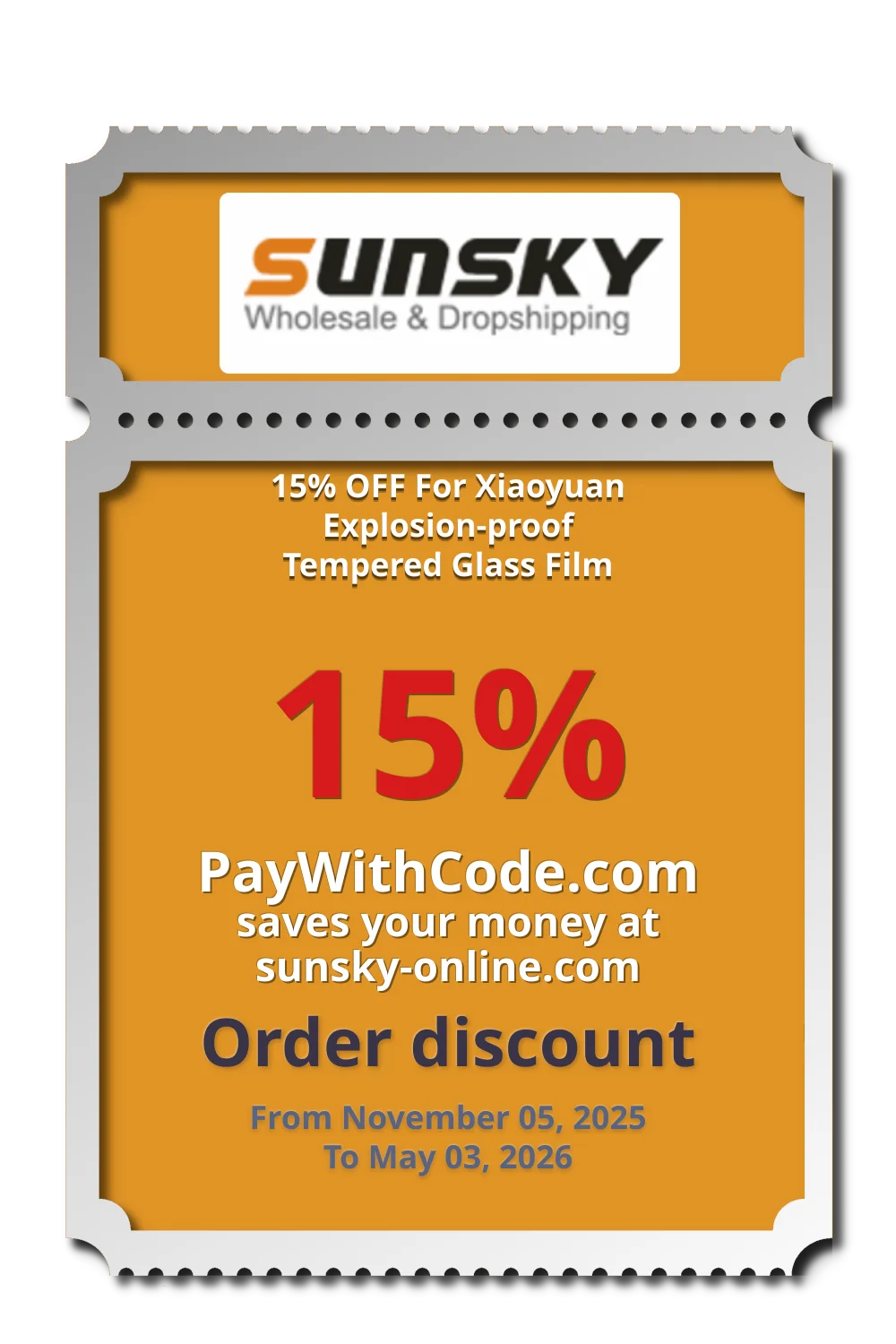 15% OFF For Xiaoyuan Explosion-proof Tempered Glass Film at Sunsky online