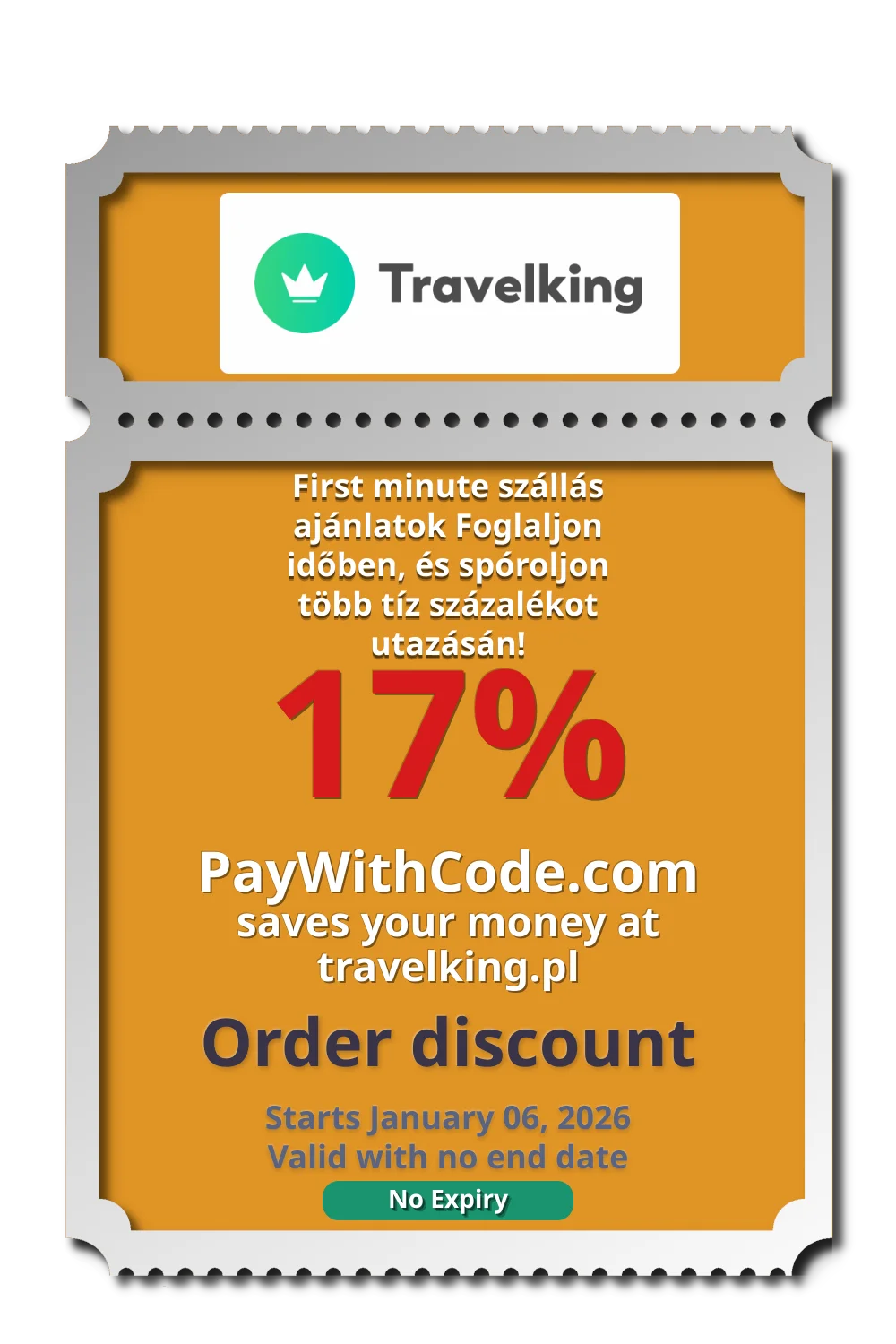 First minute szállás ajánlatok
Foglaljon időben, és spóroljon több tíz százalékot utazásán! at Travelking