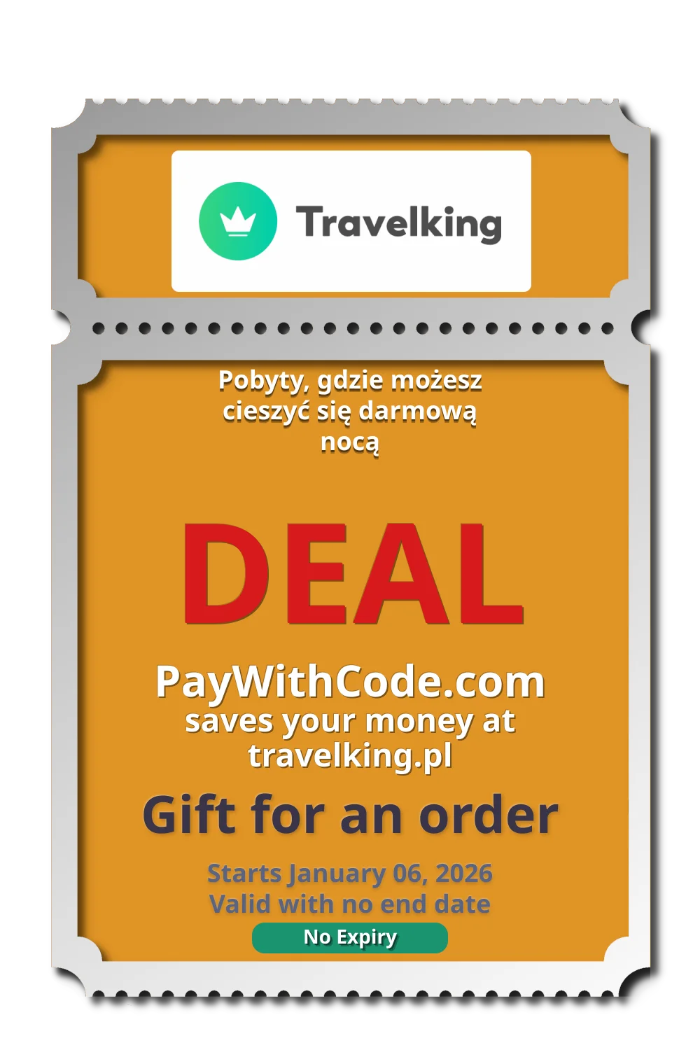 Pobyty, gdzie możesz cieszyć się darmową nocą at Travelking