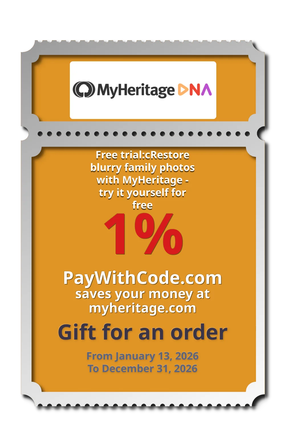 Free trial:сRestore blurry family photos with MyHeritage - try it yourself for free at MyHeritage DNA