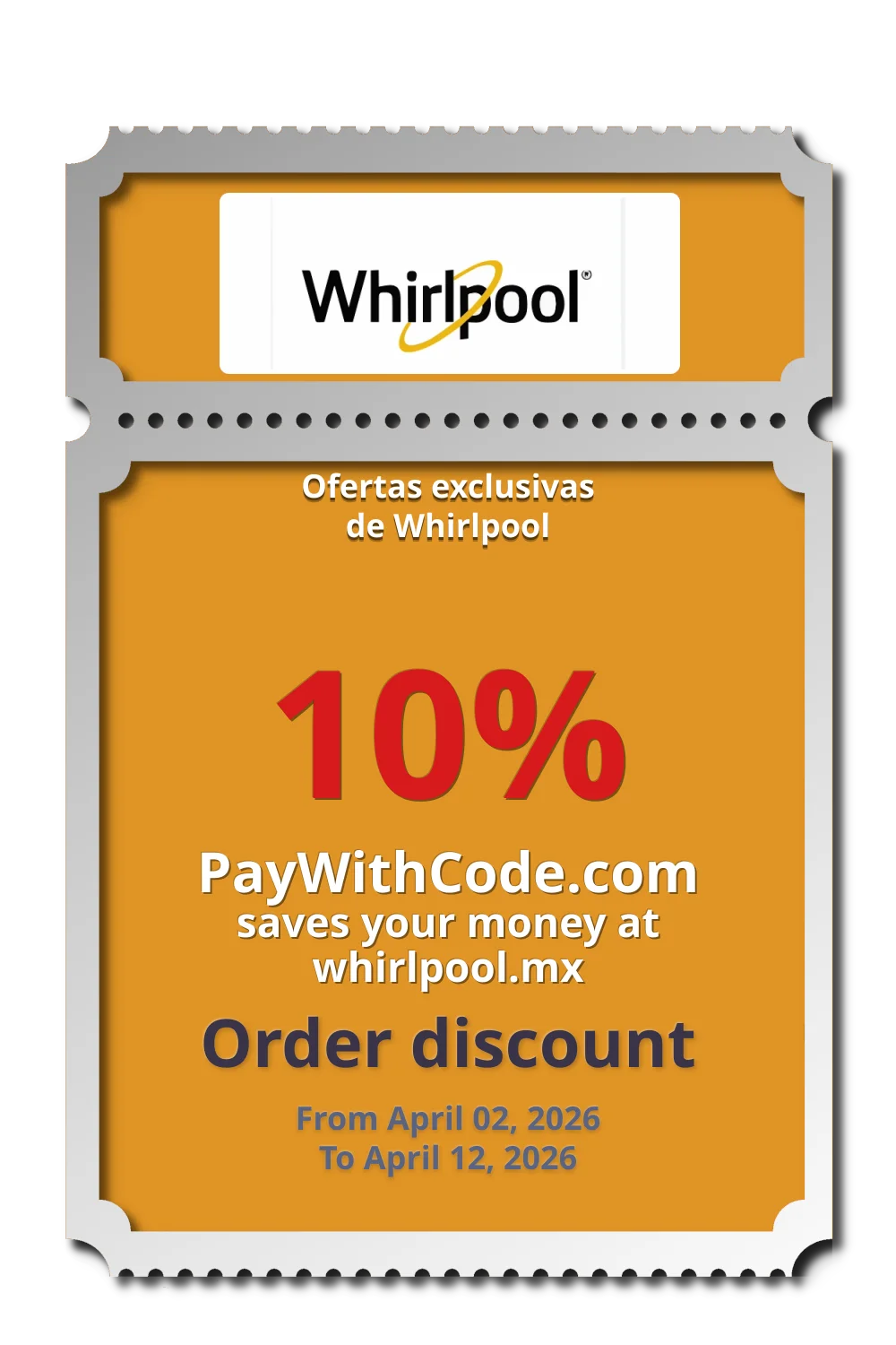 Ofertas exclusivas de Whirlpool at Whirlpool