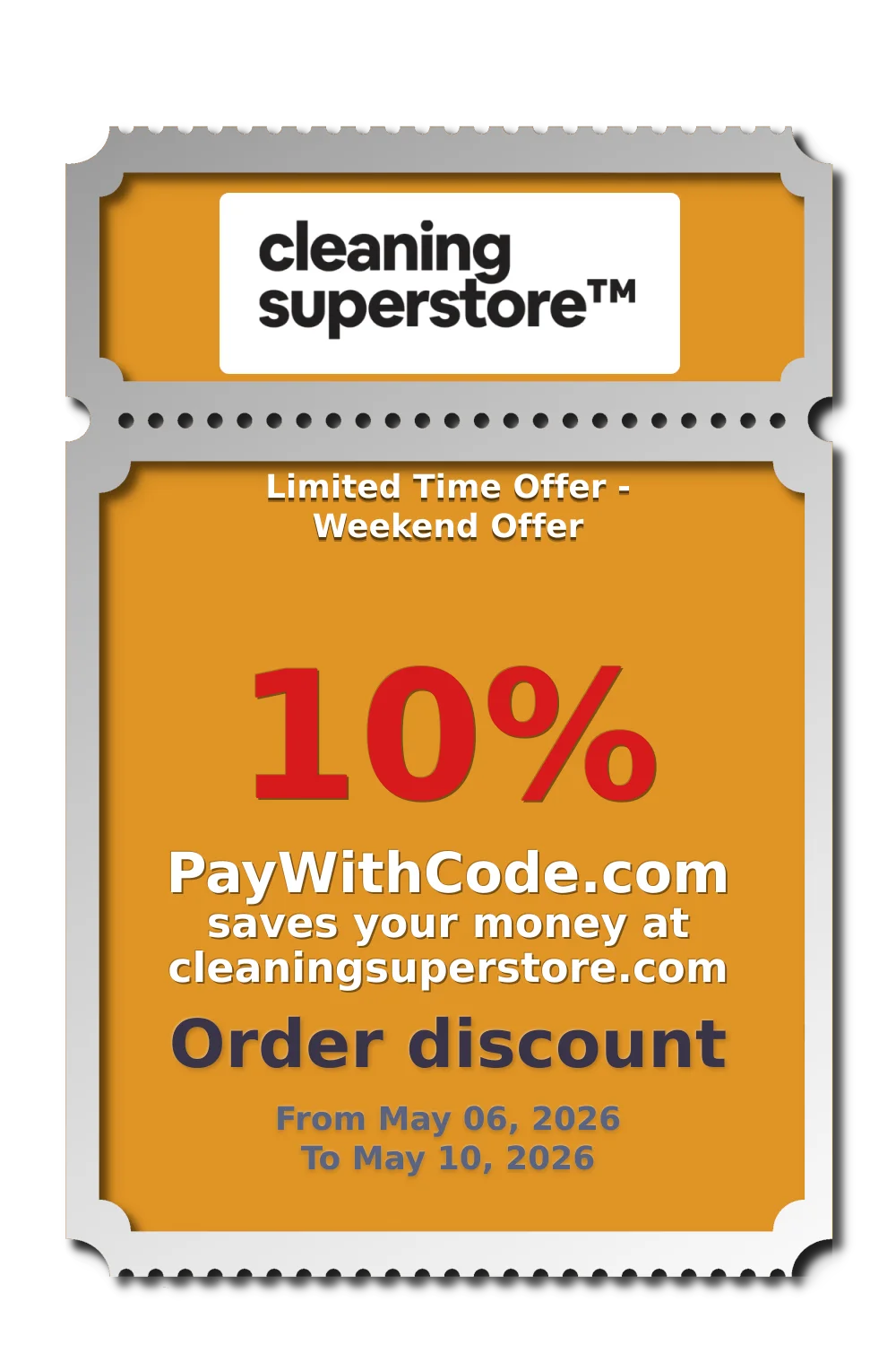 Limited Time Offer - Weekend Offer at Cleaning Superstore UAE