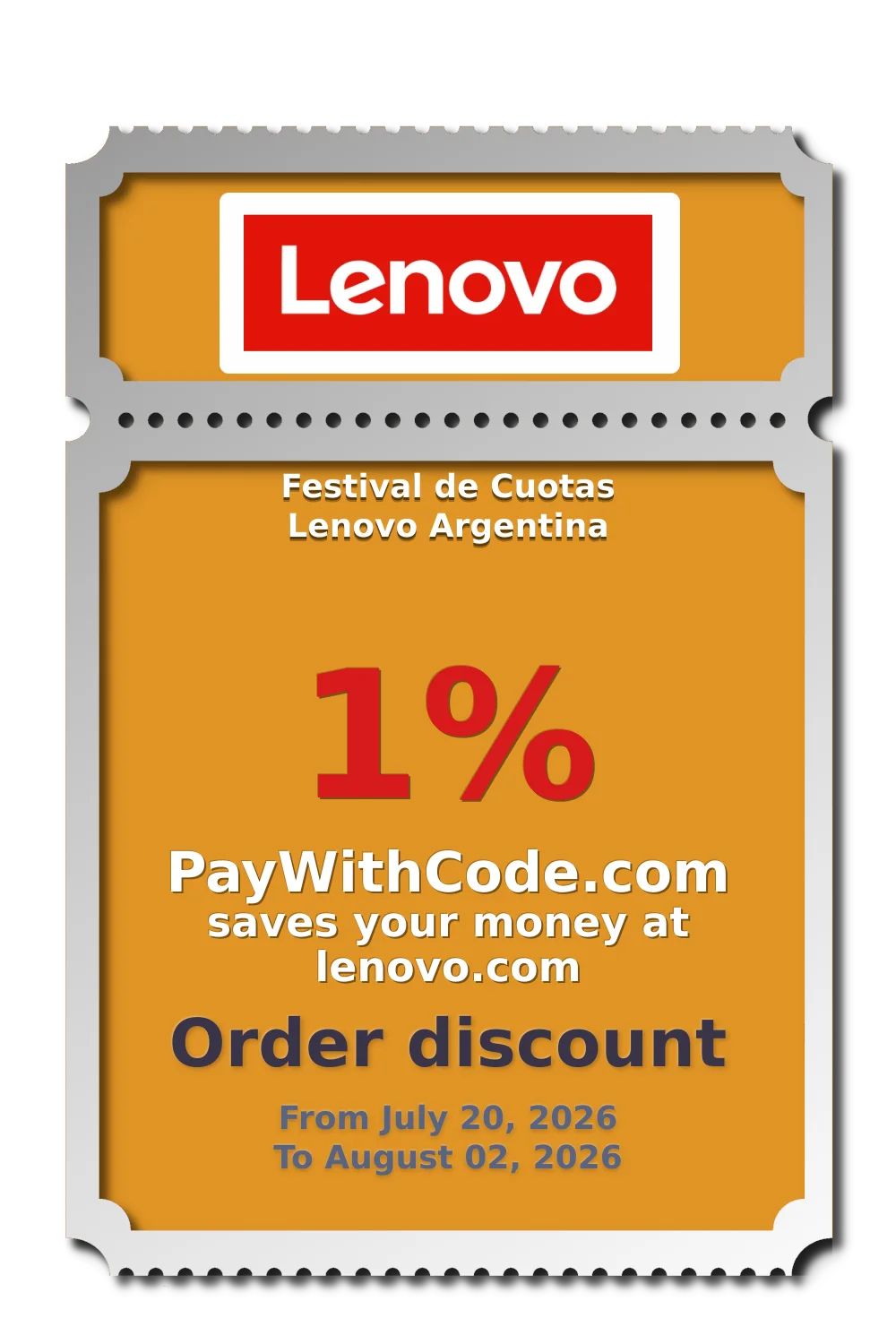 Festival de Cuotas Lenovo Argentina at Lenovo