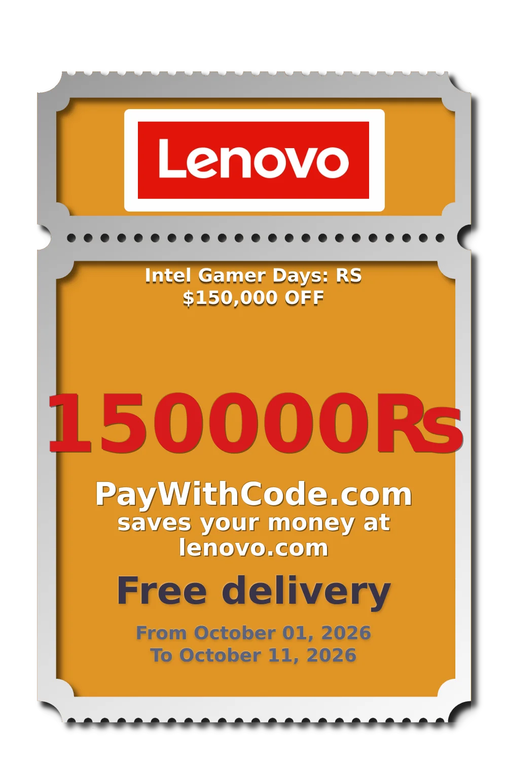 Intel Gamer Days: RS $150,000 OFF at Lenovo