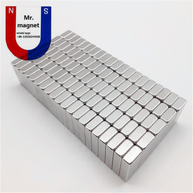 100pcs n35 832mm permanent magnet 832 super strong neo neodymium block 8x3x2 ndfeb magnet 8x3x2mm with nickel coating anti rust